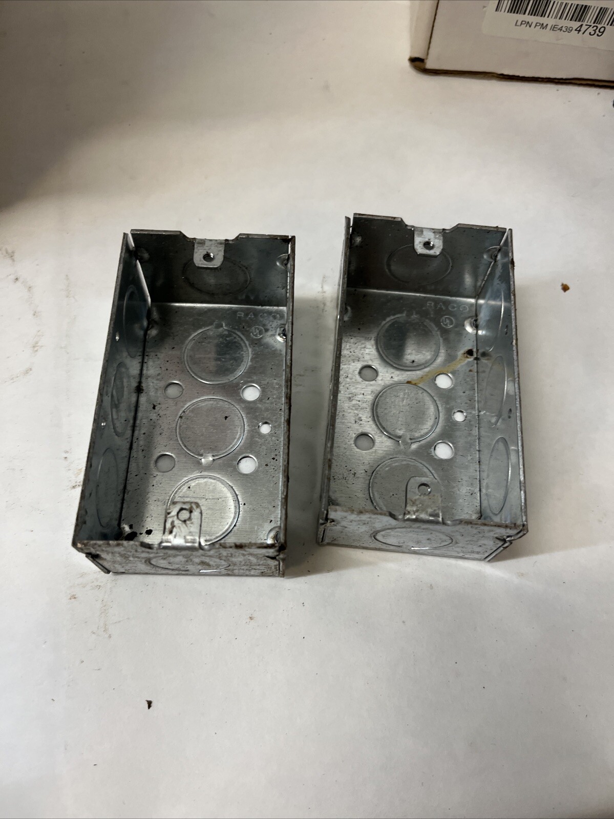 Utility Box Steel 2”x4” Qty 2