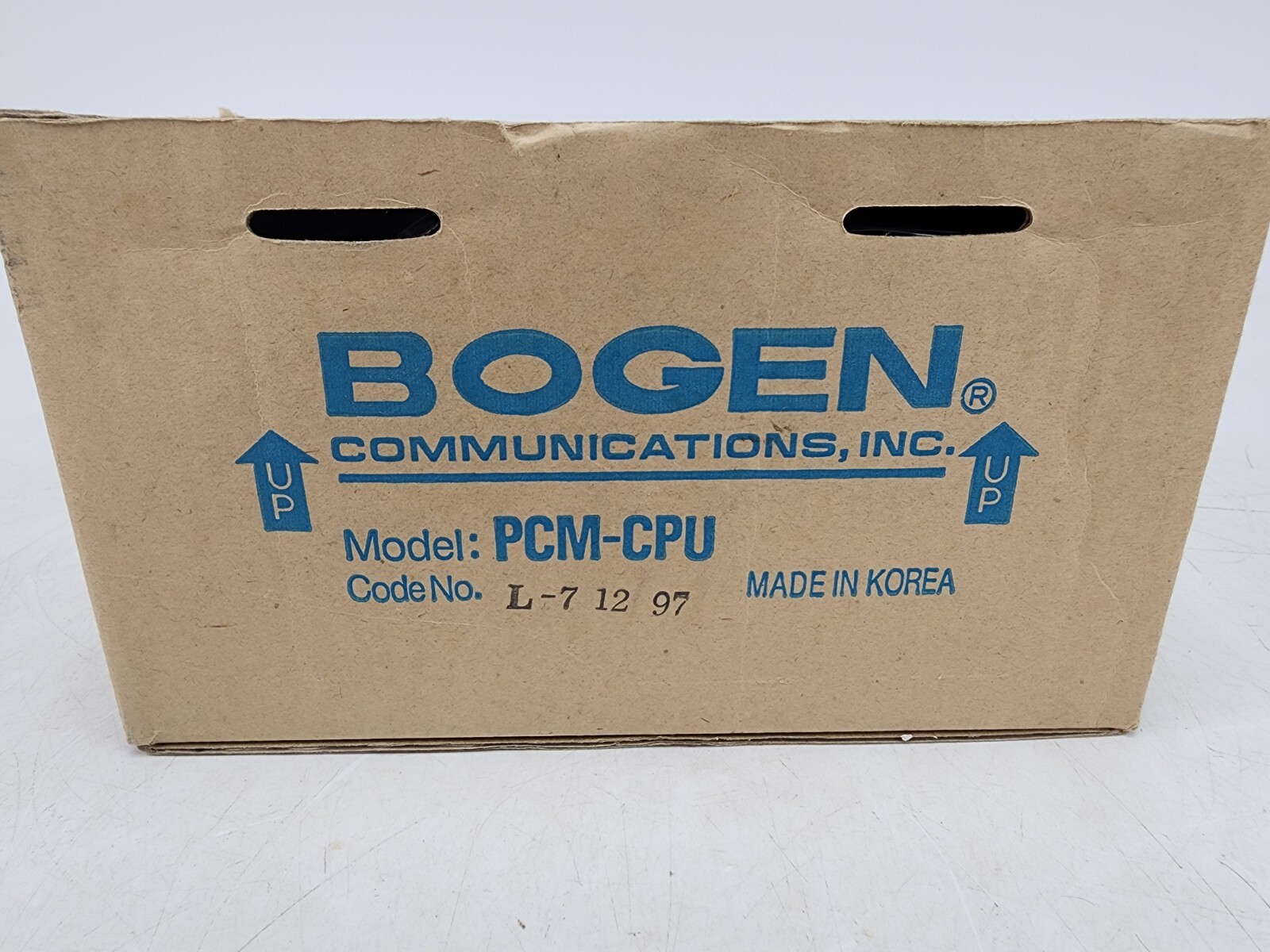 Bogen PCM-2000 Zone Paging System Modules ZPM CPU Box AS IS