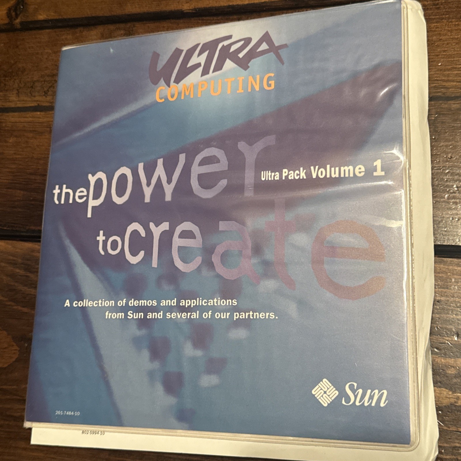 Sun Microsystems Ultra Pack Volume 1 Software CD - Java Showme video Whiteboard