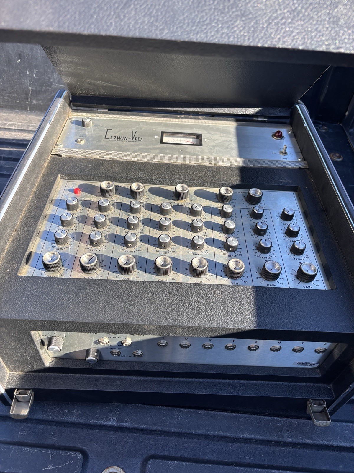 Vintage Cerwin Vega  Vintage Mixer Amplifier  Reverb A-600 Power Amplifier