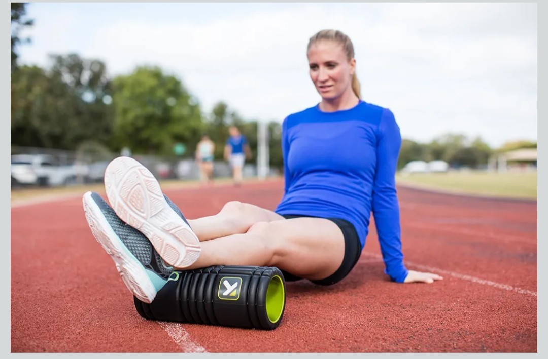 TriggerPoint Grid 1.0 Foam Roller - 13" Multi-Density Massage Roller for Deep...