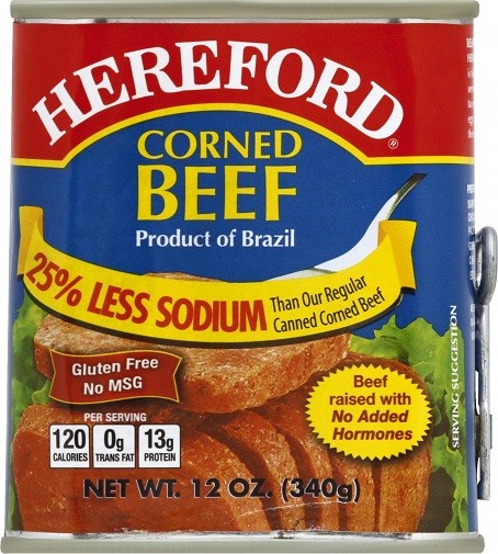Hereford Corned Beef 25% Less Sodium