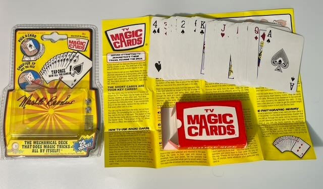 Marshall Brodien Signed TV Magic Cards Deck Nowstalgic Toys, Inc. Autographed