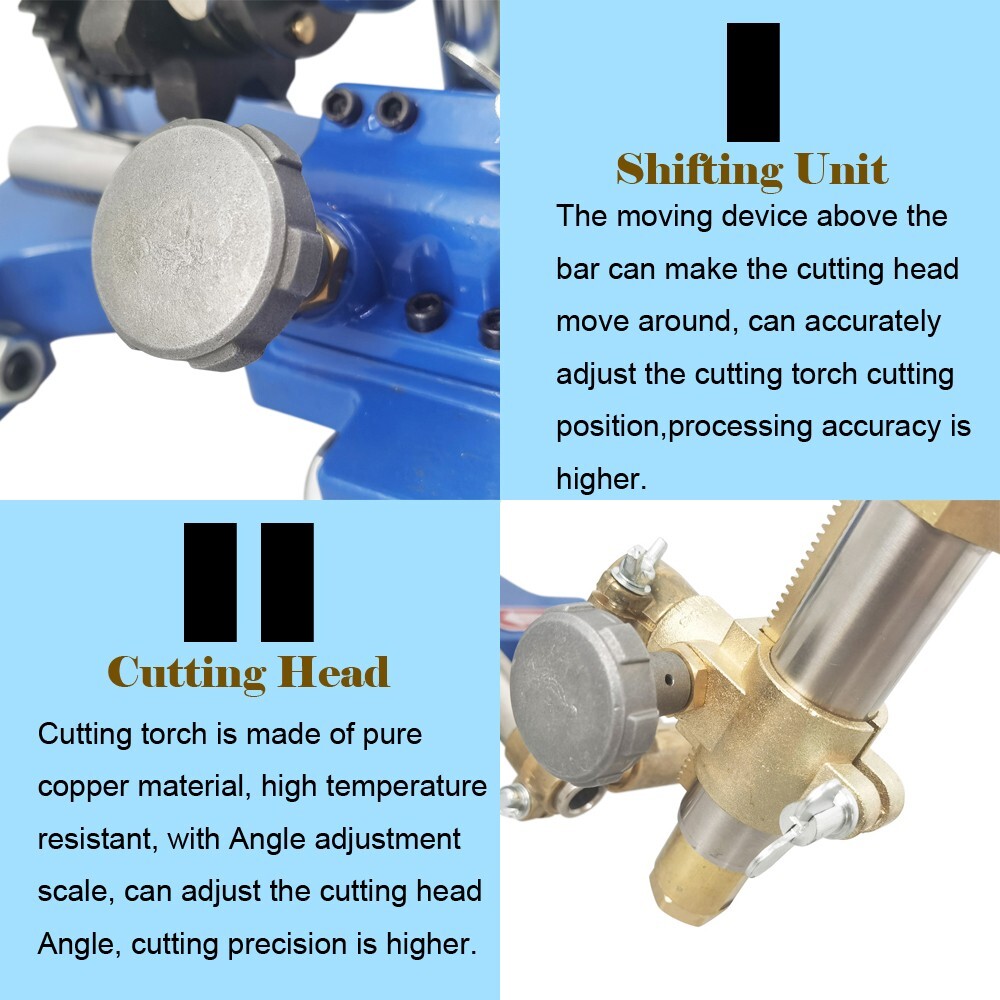 Gas/Torch Cutting Machine Hand Pipe Cutting Beveling Machine Flame Cutting Machi