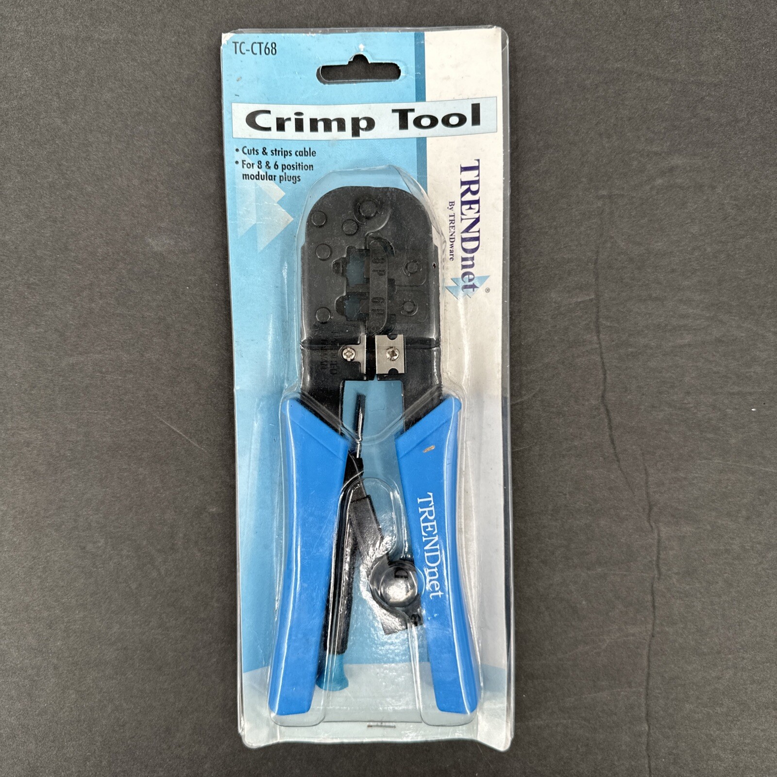 Trendnet TC-CT68 RJ-11/RJ-45 Crimp / Cut / Strip Tool