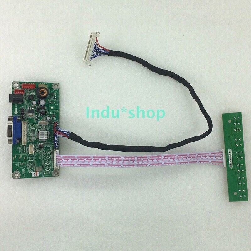 Brand New MT6820 V2.0 LCD VGA Drive Board With 40cm Cable And OSD Board