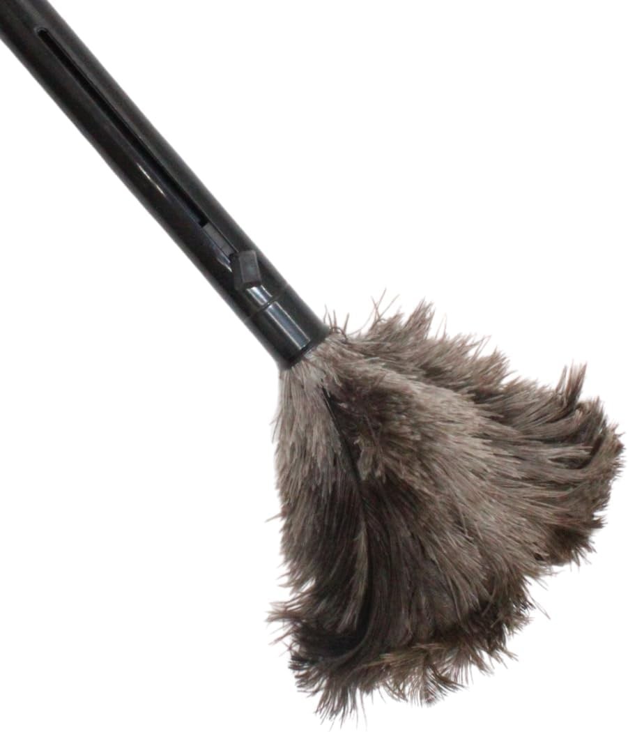 Retractable Feather Duster 8- Adjustable - Natural Feather Dusters for