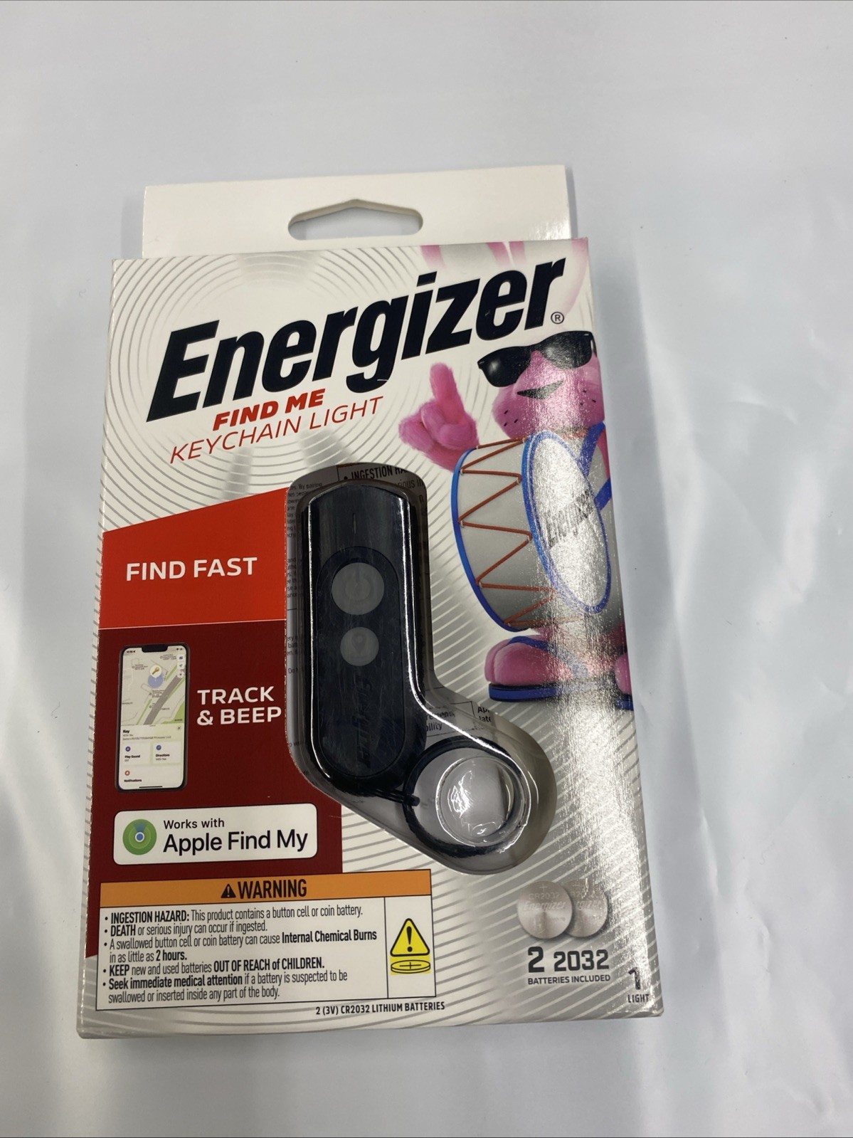 Energizer Keychain Light Find Me Keychain Light  New