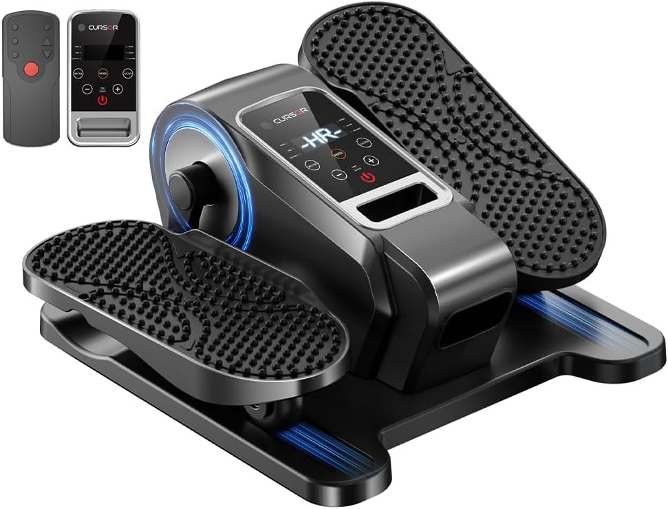 Elliptical Machine, Electric Seated Pedal Exerciser, Quiet Leg Exerciser While