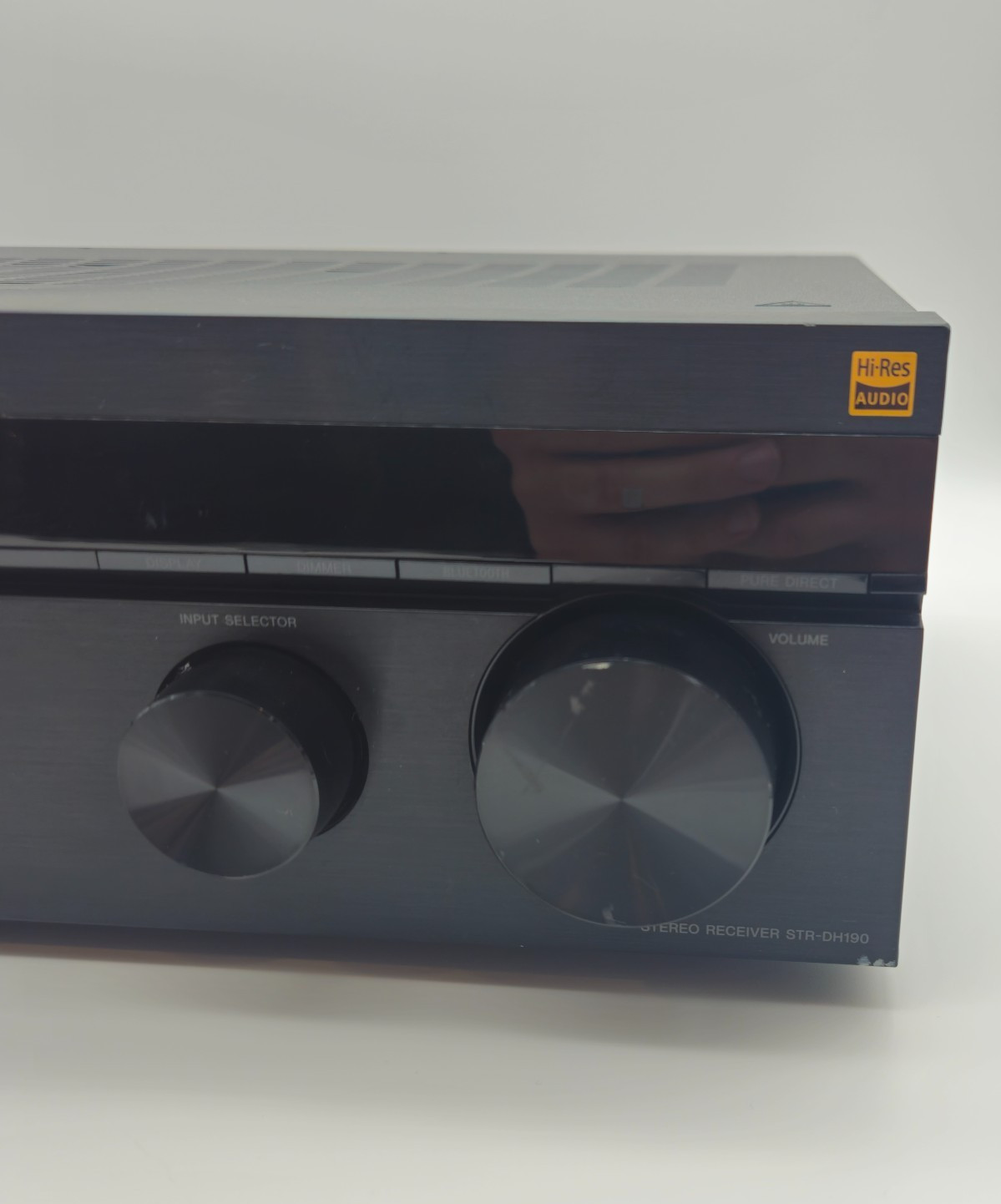 Sony STR-DH190 2-Ch Stereo Receiver Bluetooth Phono Tested No Remote