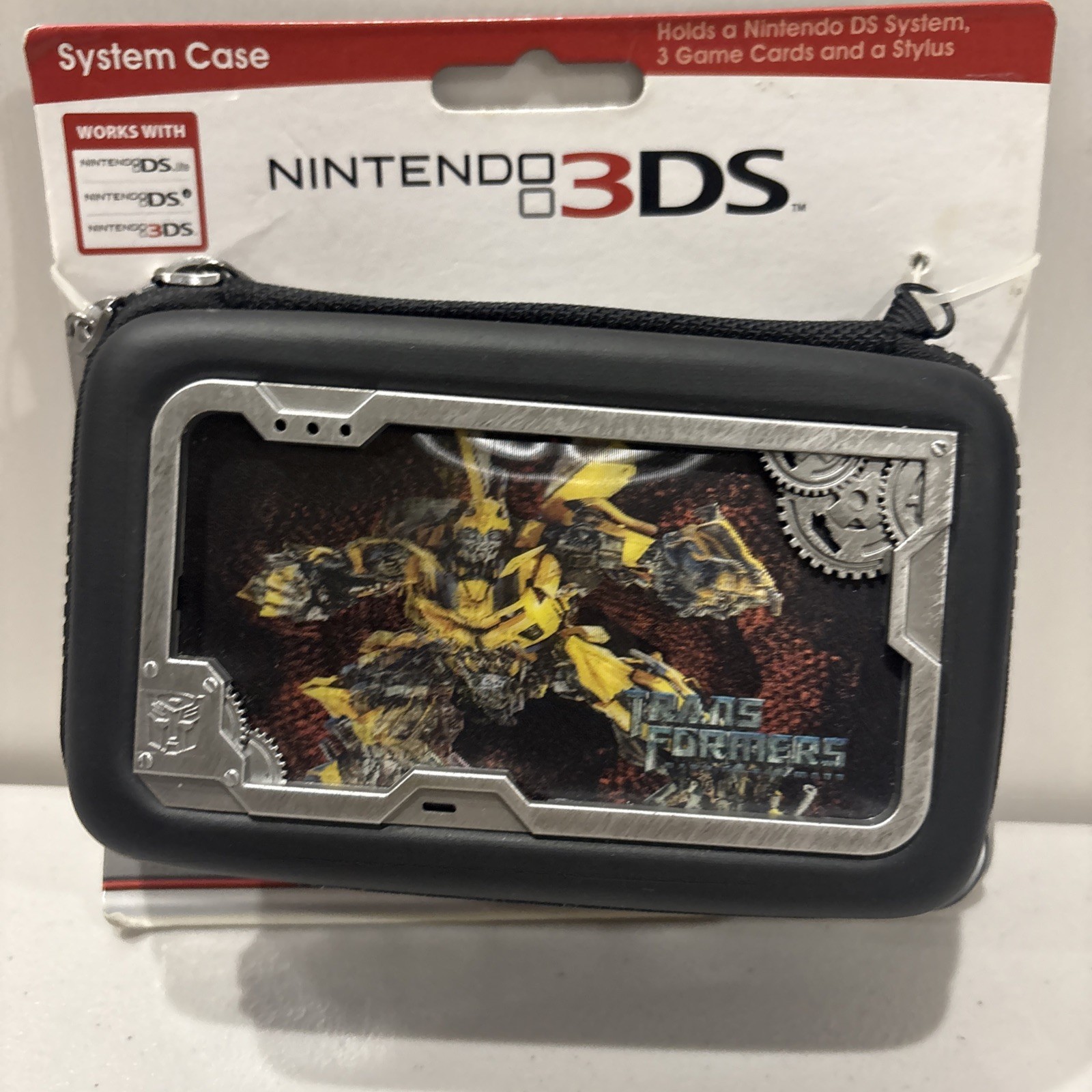 Nintendo 3DS Lite Transformers Carry Case Black  NEW NIB RARE