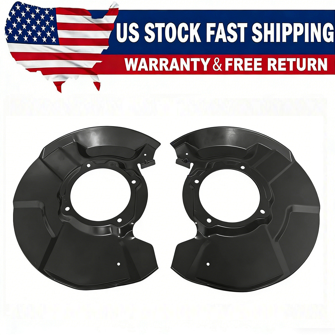 For 2000-2007 Toyota Sequoia Tundra Front LH&RH Brake Dust Shield 47703-34031 US