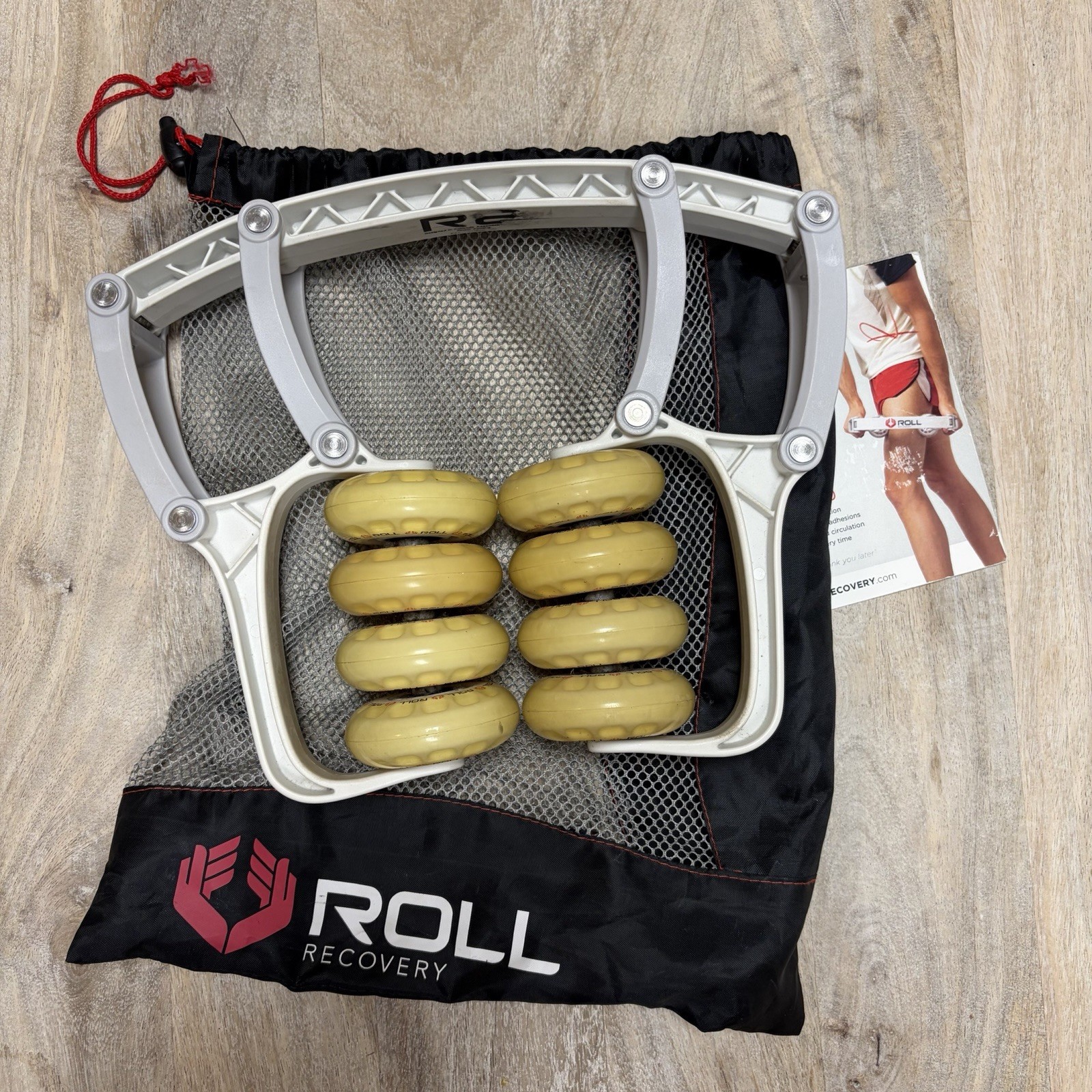 R8 Roll Recovery Deep Tissue Massage Roller 8 wheel