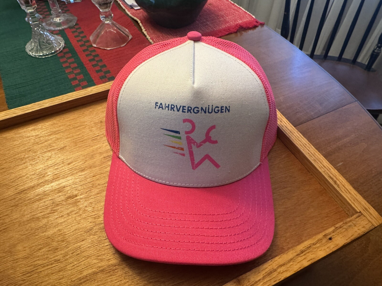 Volkswagen Fahrvergnugen Baseball Hat - Pink