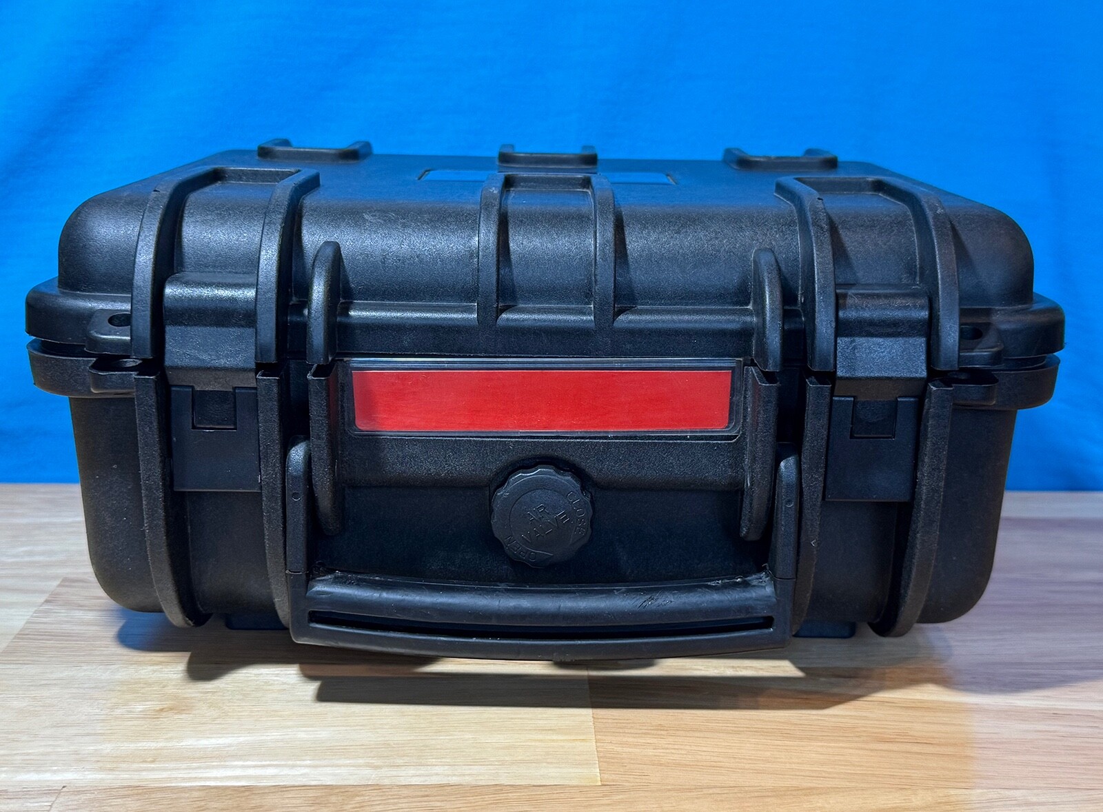 Black MONOPRICE Weatherproof Hard Case with Customizable Foam