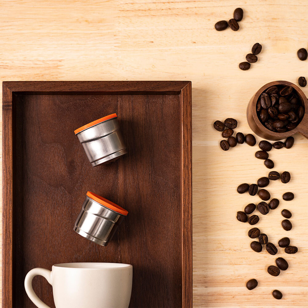 Stainless Steel Reusable Capsule Shell Coffee Pods Kit For Illy Coffee Machine