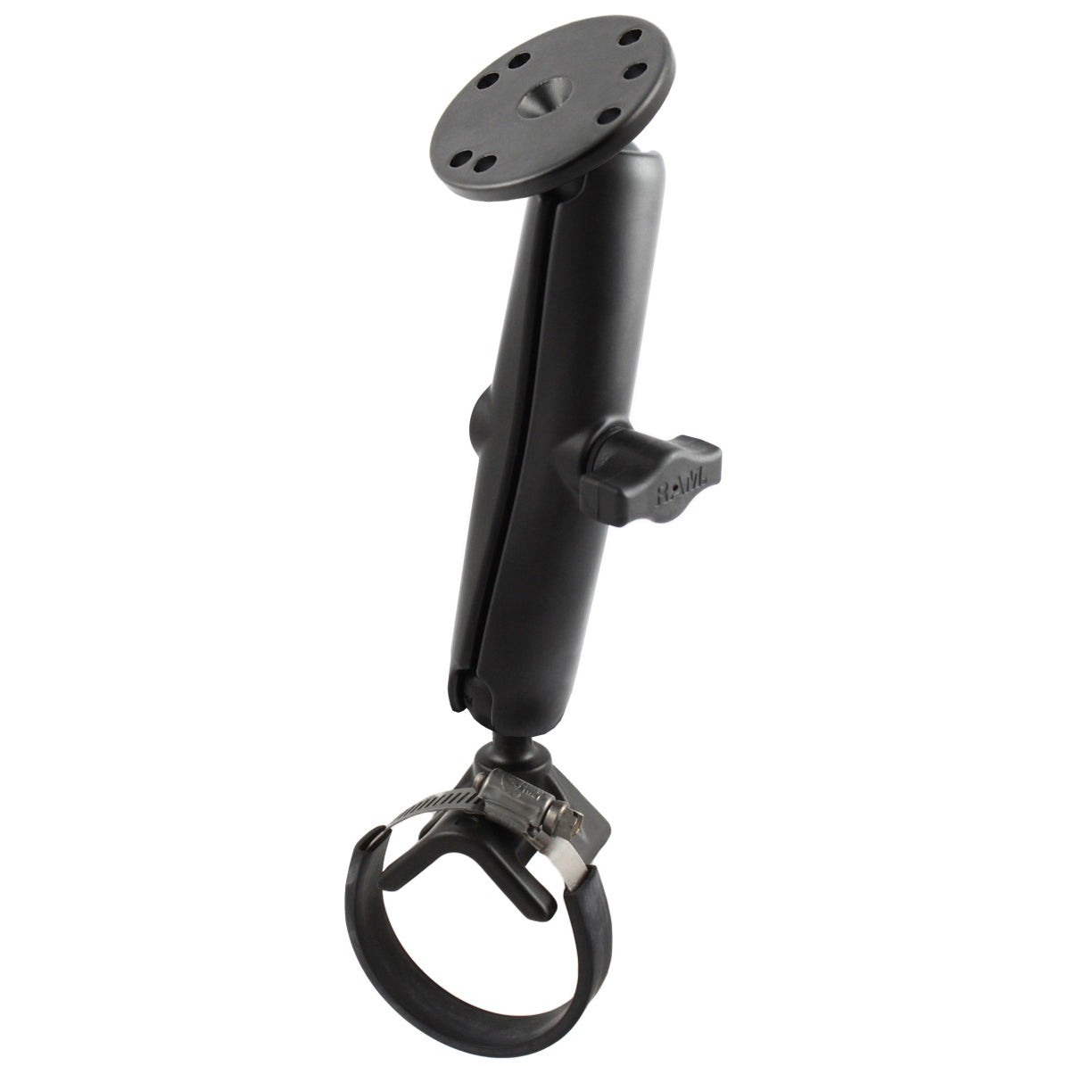 RAM-B-108-C-STRAP40  RAM Double Ball Hose Clamp Kit 2" - 3" with A...