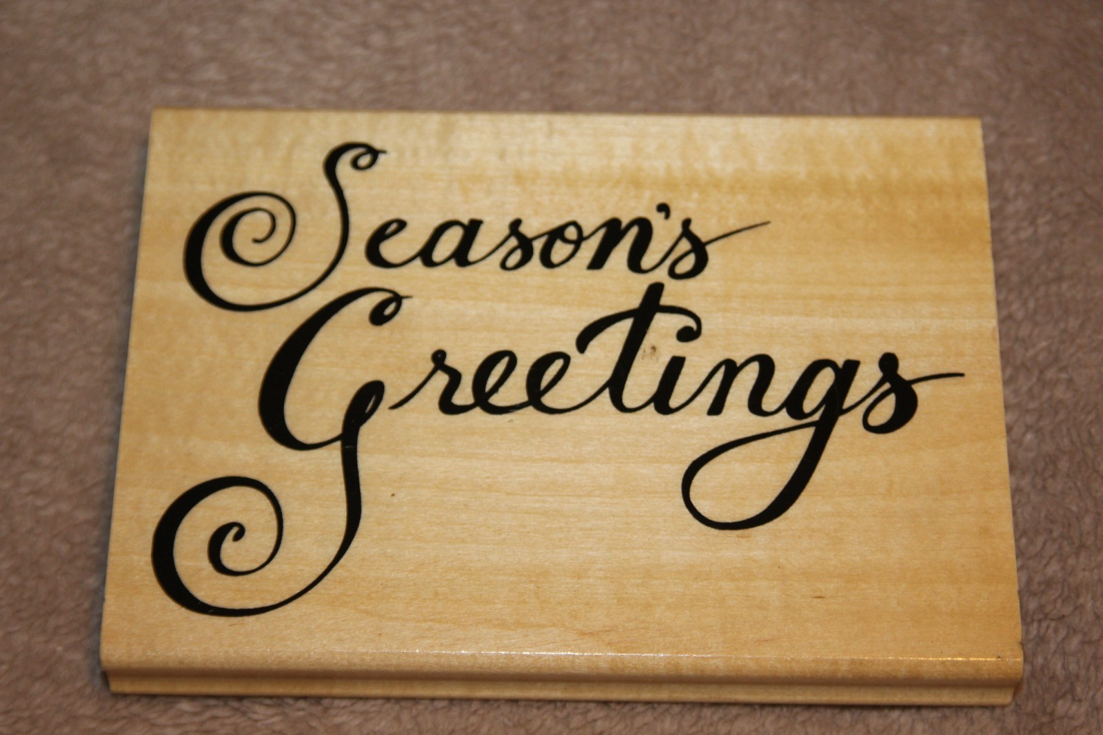 10 wood based printing shapes (Christmas)