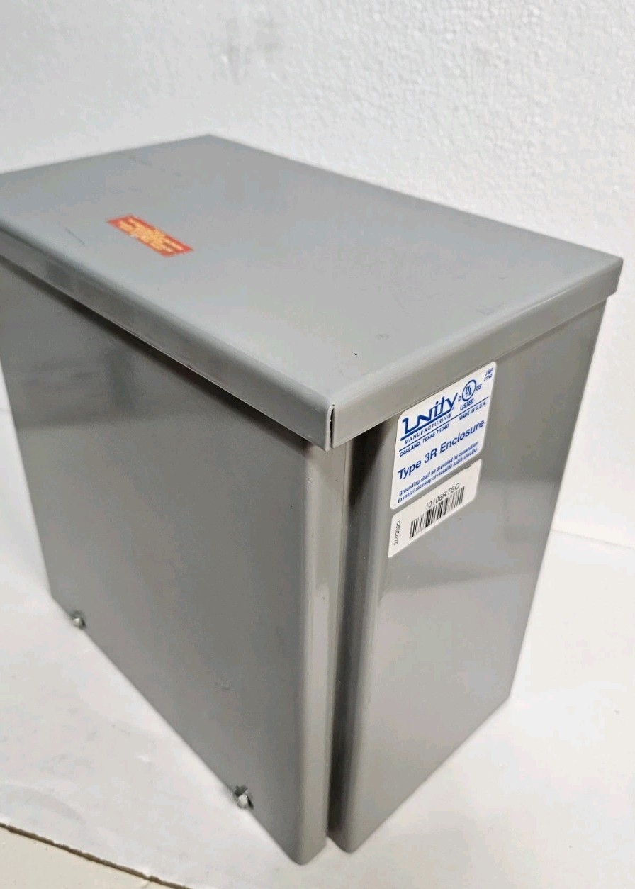 10106RTSC UNITY TYPE 3 ENCLOSURE JUNCTION BOX 10X10X6 LOW CARBON STEEL MATERIAL