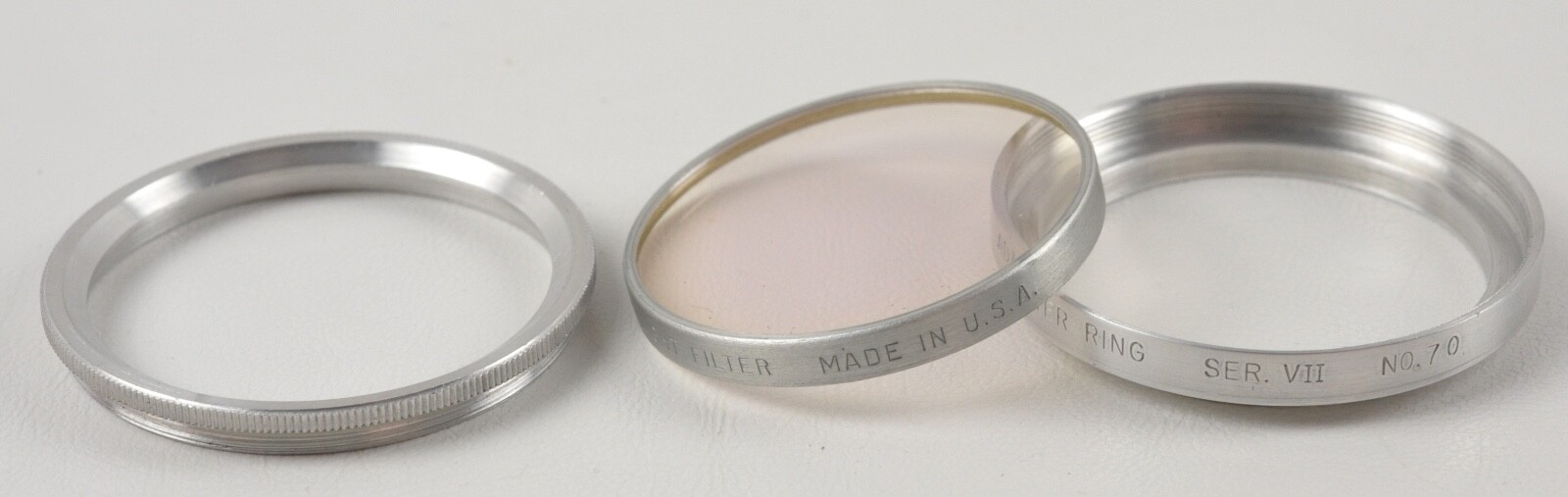 Series VII Adapter ring No 70 w/ skylight filter