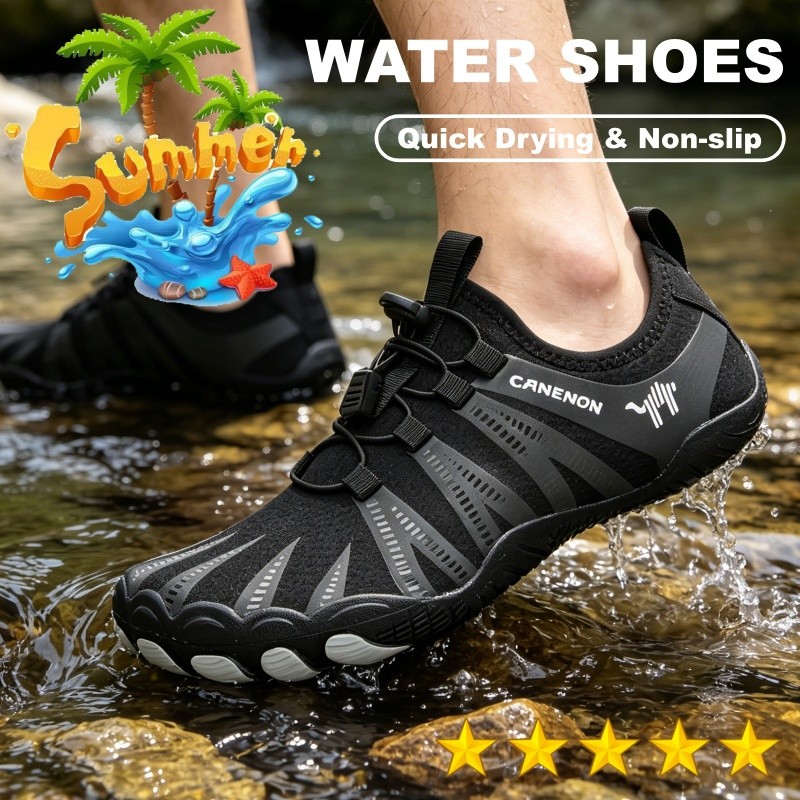 Summer Mens Beach Quick Drying Anti Swimming Shoes Surfing Anti-skid Water Shoes