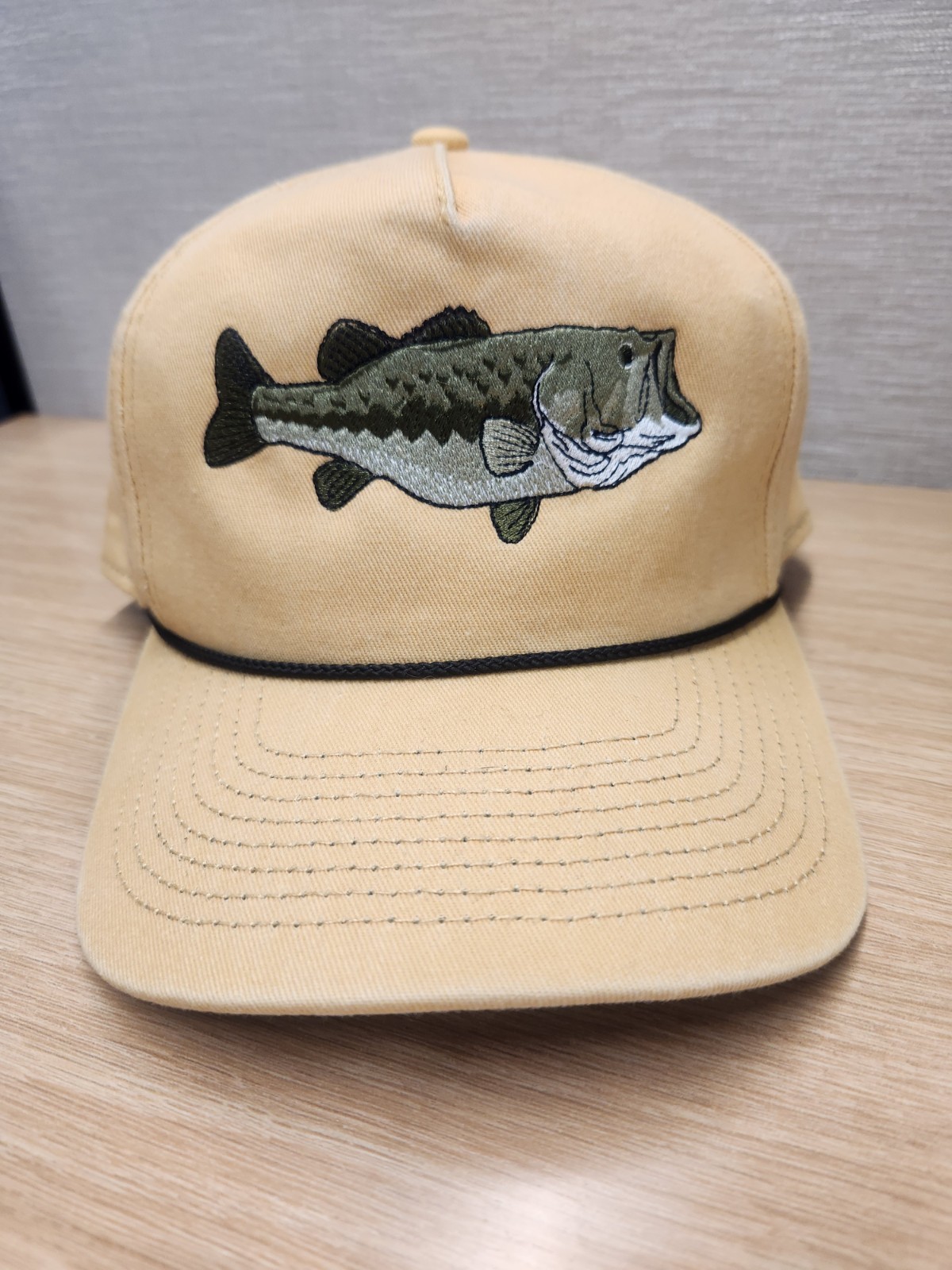 Nakke Outdoor Imperial Sports Fishing  W/Embroidered Bass Snapback Baseball Cap