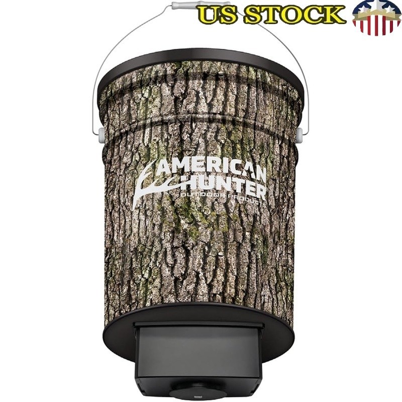50 LB Deer Feeder Hanging Automatic Delivery E-Kit Photocell Adjustable Rate New