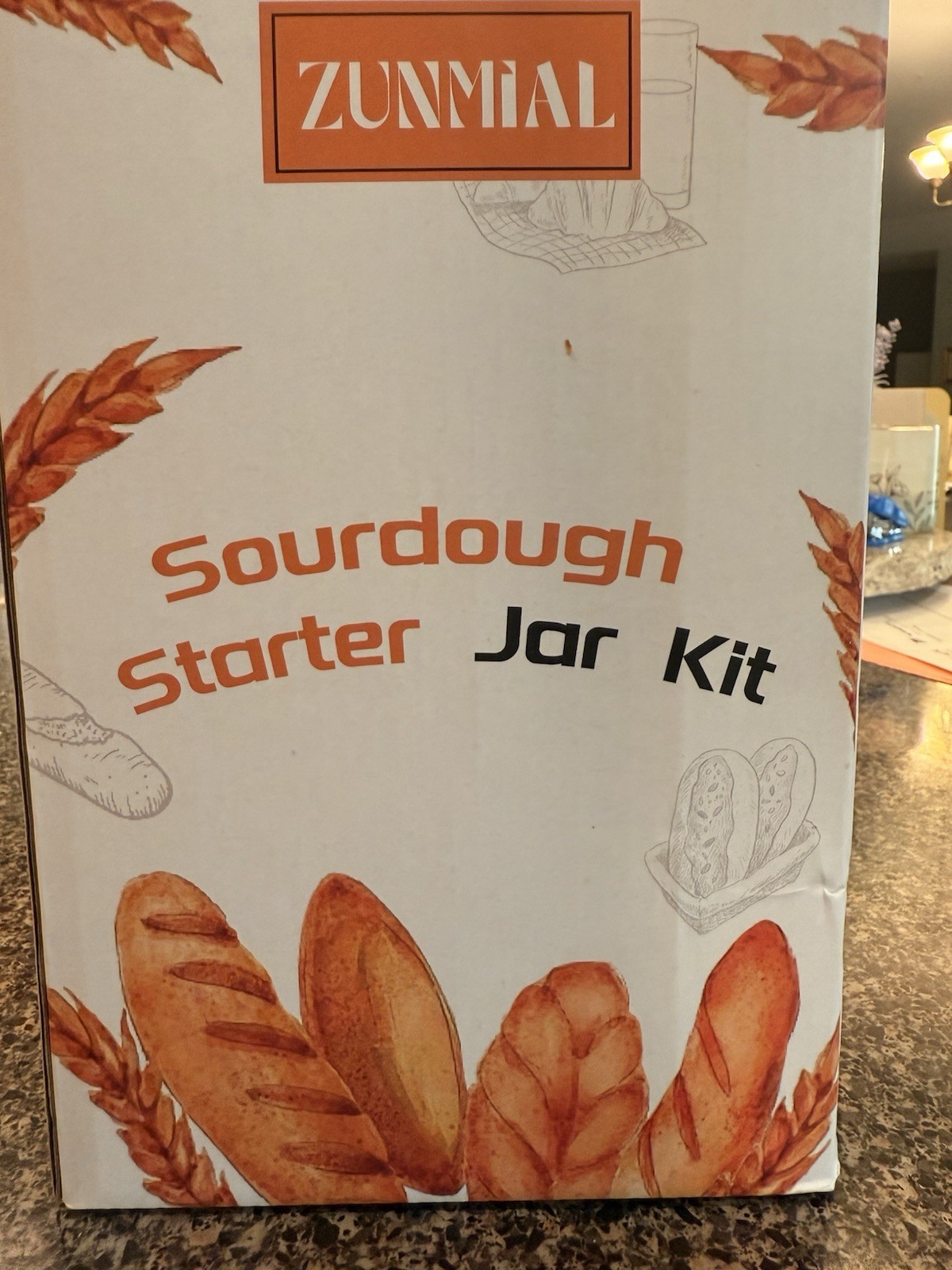 Zunmial Sourdough Starter Jar  Kit