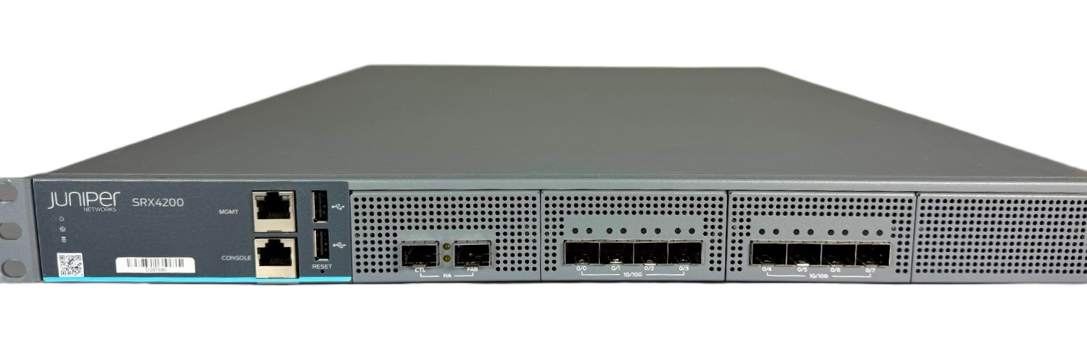 Juniper Networks SRX4200-SYS-JB-AC Services Gateway Firewall Dual AC 650W Power