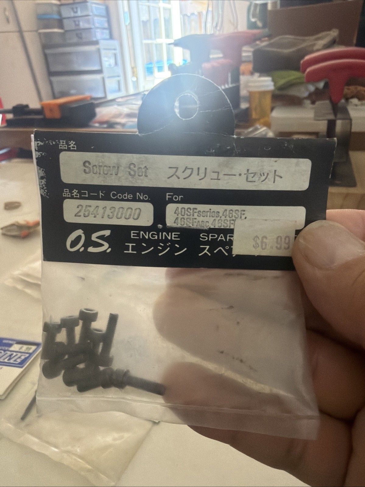 OS Screw Set 40SF Series, 46SF, 46SFabc, 46SFSabc Part Number 25413000