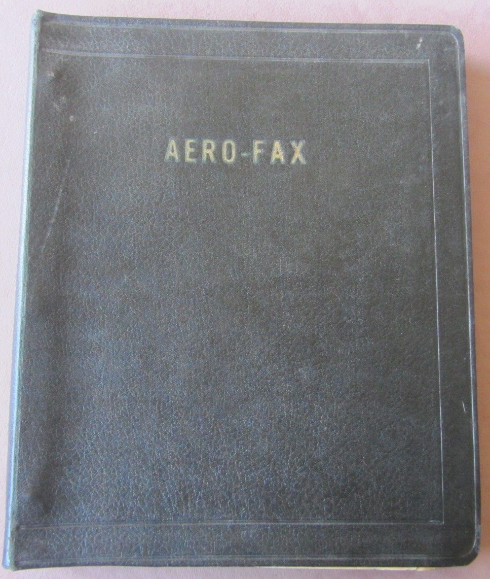 1930 AERO-FAX Compendium AVIATION Subjects in Articles for Magazines Summaries