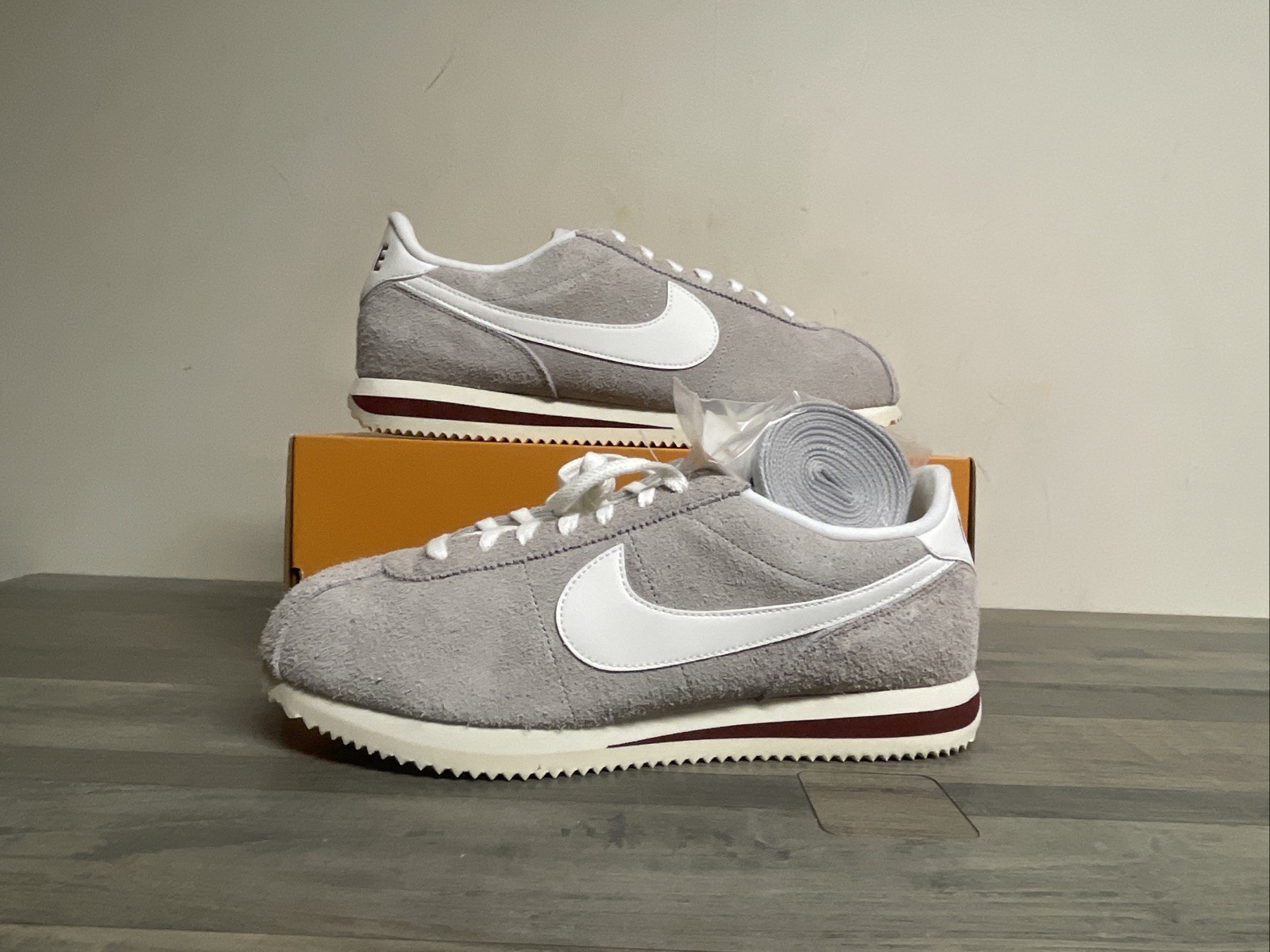 Nike Cortez SE College Grey Sail Sneakers Shoes HF3142 001 Men's Size 11.5 NEW