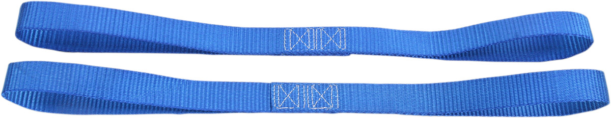 MOOSE OFFROAD Soft Tye 1x18 Blue Tie Down Strap 39200309