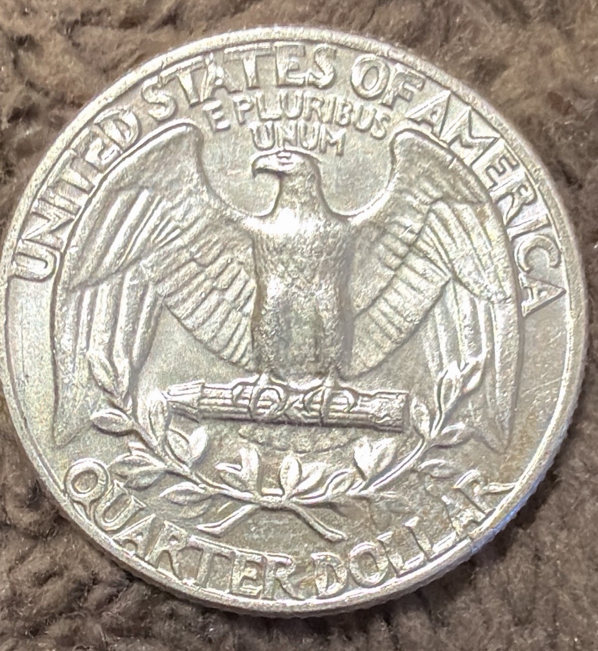 1964 Washington Quarter 90% Silver US Coin (C17)