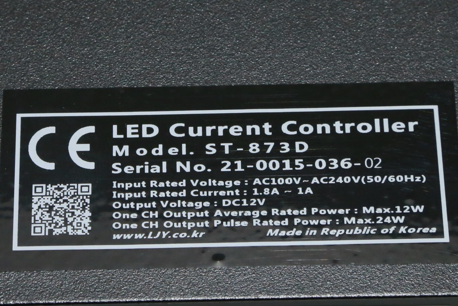 LJY JYTech NNB ST-873D LED Current Controller OPT-I-999=9L18