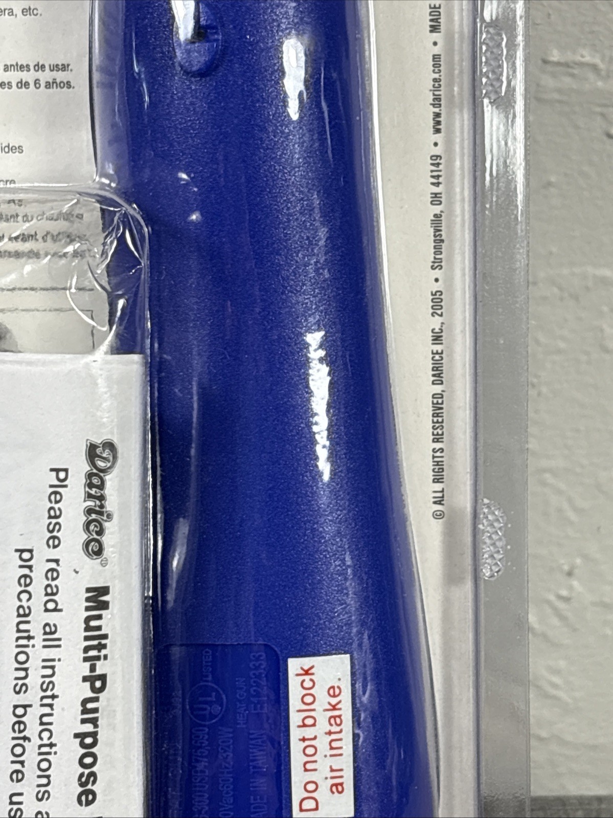 Darice Crafter's Toolbox Multi-Purpose Heat Tool With Support Bracket Easy NEW