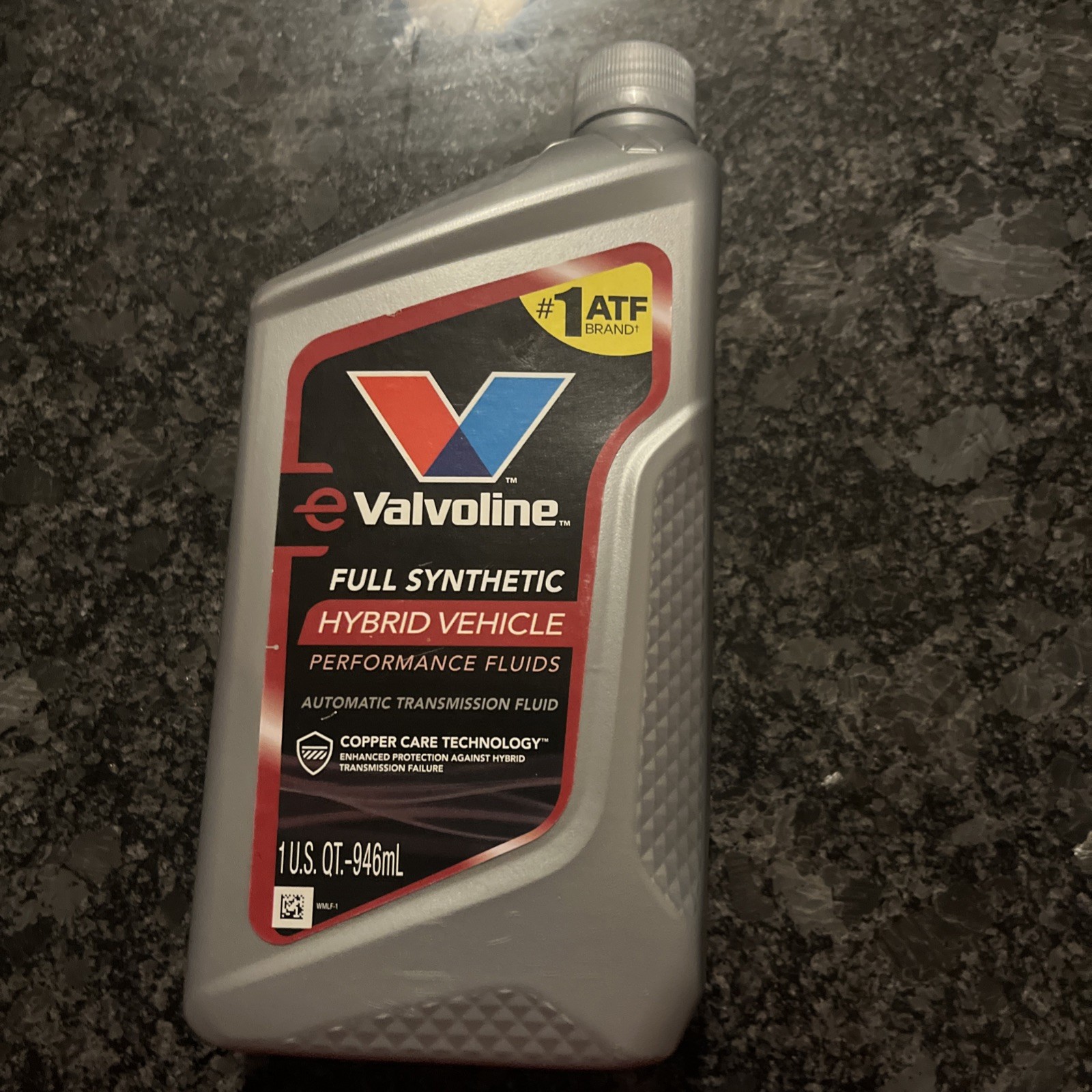 Valvoline Hybrid Vehicle ATF Full Synthetic Automatic Transmission 1 QT, Red
