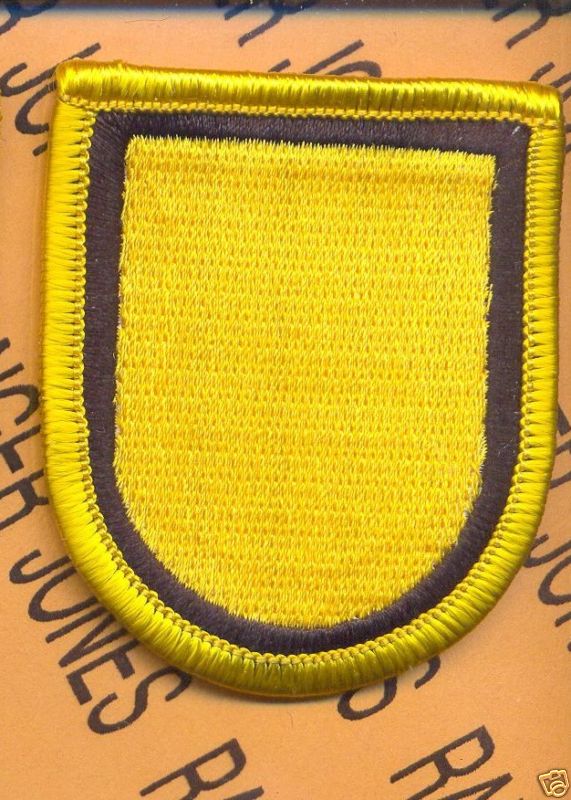 1st Special Forces Airborne SFGA #3A beret flash patch