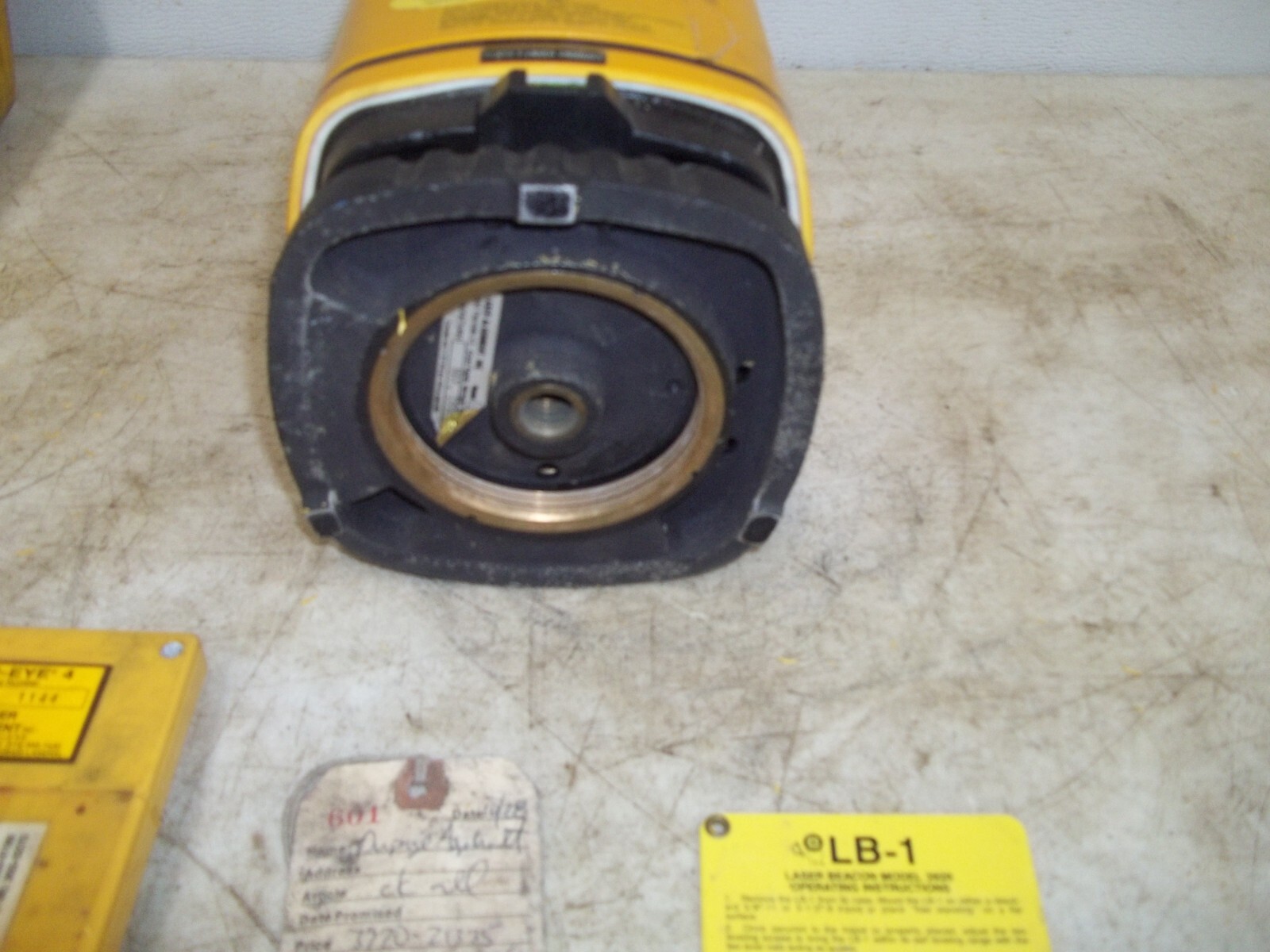 LASER ALIGNMENT LASER BEACON LB-1 MODEL 3900 USA MADE SOLD AS-IS FOR PARTS
