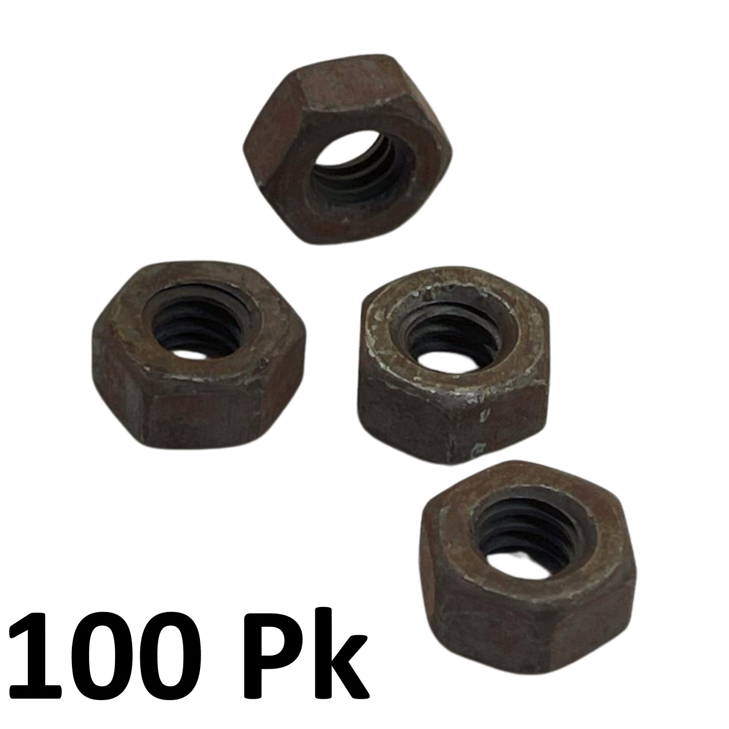 100 Steel Cable Ends Annealed Non-Cracking Nuts for All Cable up to 3/16"