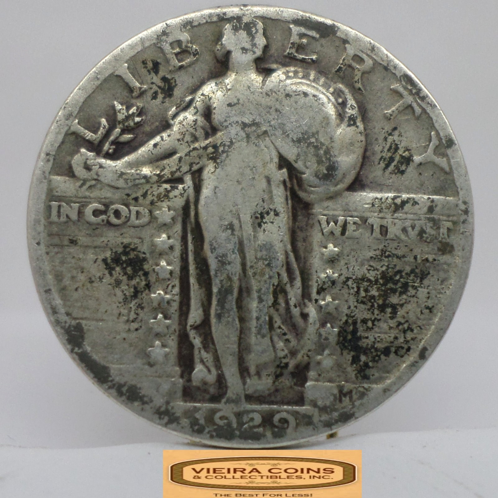 1929 Standing Liberty Silver Quarter - #C59783NQ