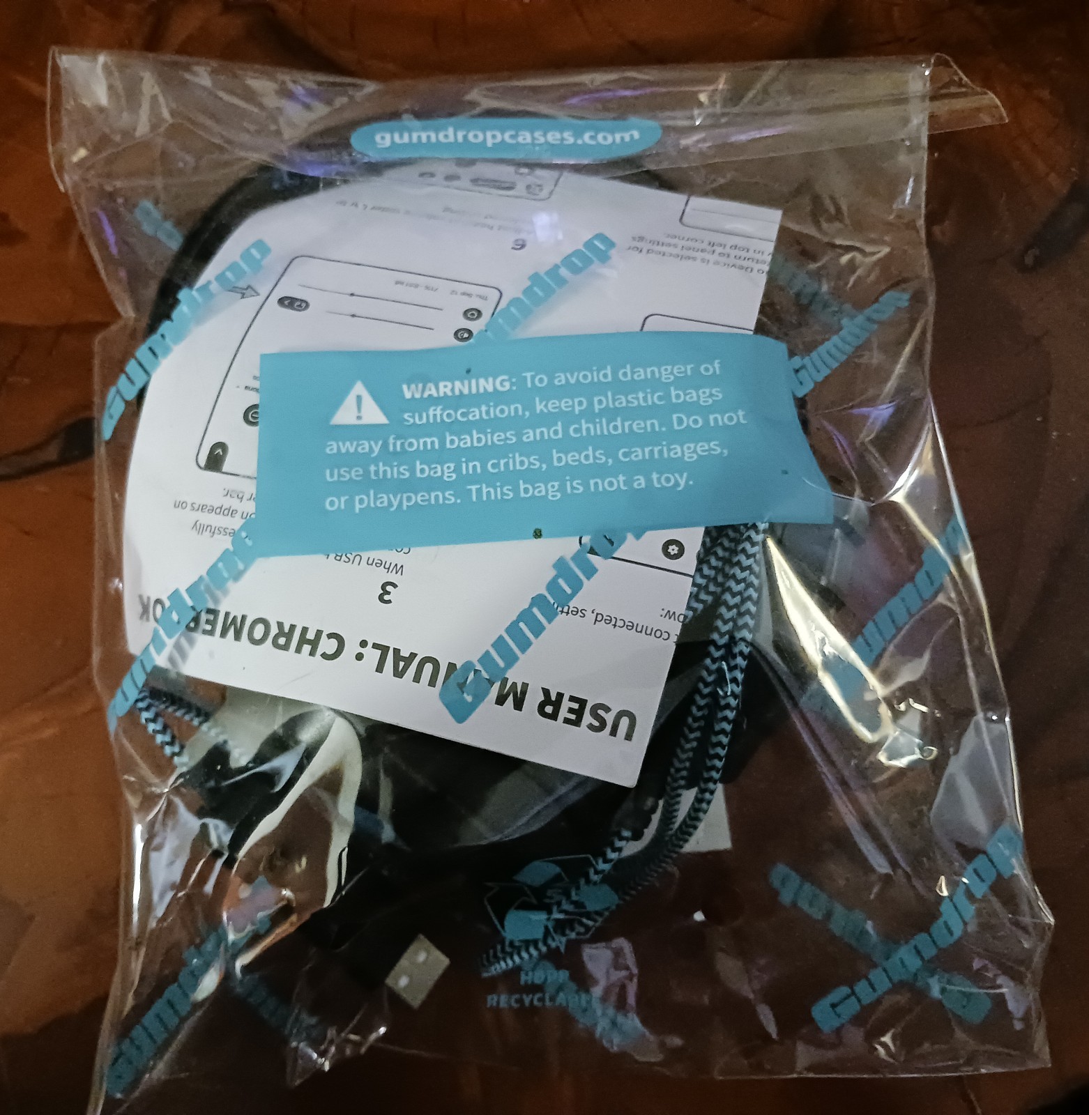 Gumdrop USB B2 Headset With Microphone- New, Open Package