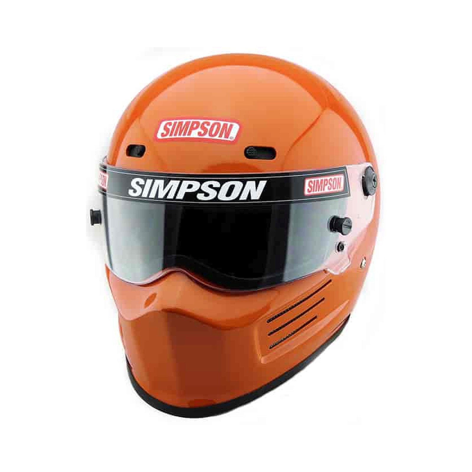 Simpson Racing 721000S SA2020 Super Bandit Racing Helmet Adult XS Safety Orange