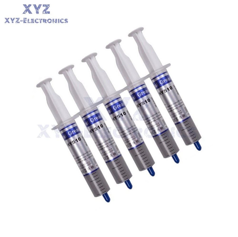 10PCS 30g Grey Thermal Conductive Grease Paste For CPU GPU Chipset Cooling HY510