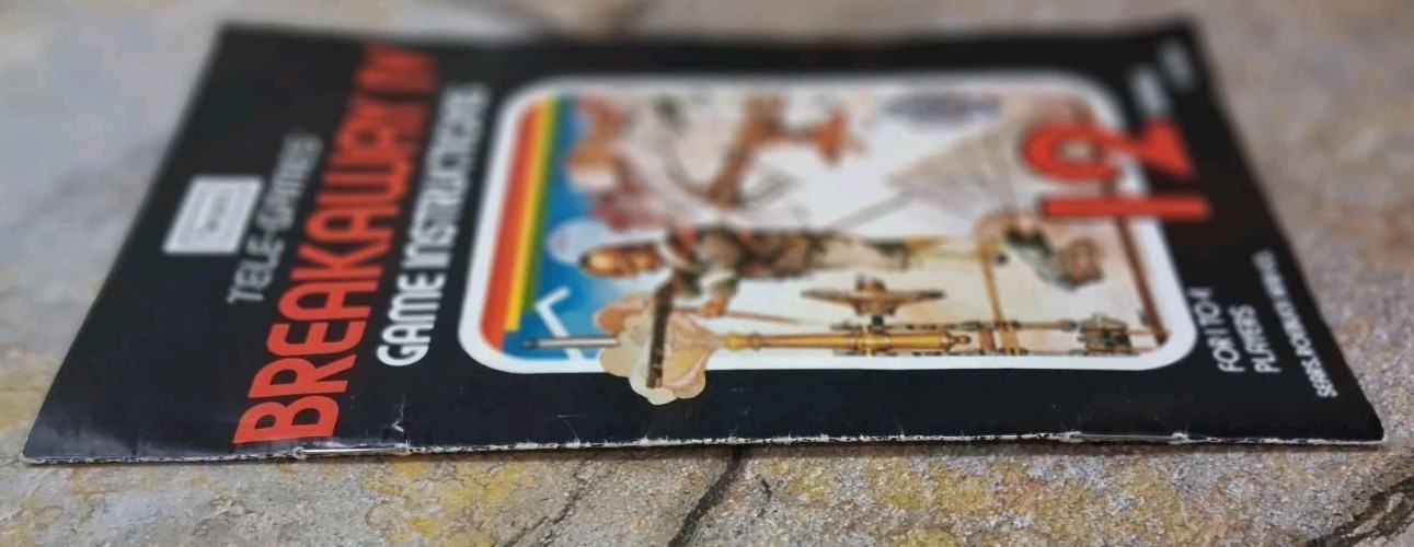 Breakaway IV Manual - Atari 2600 *SEE DESC*