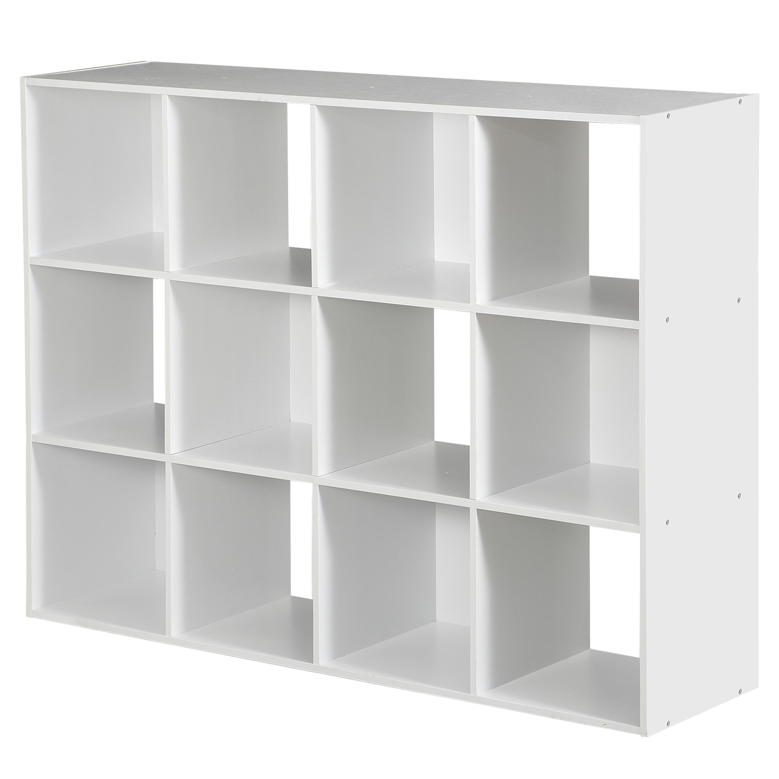 12 Cube Storage Organizer Bookcase Closet Storage for Home office Decor White