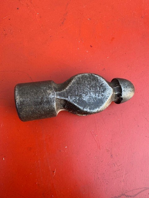 Cheney Railroad Finish 3 Ounce Ball Peen Hammer Head