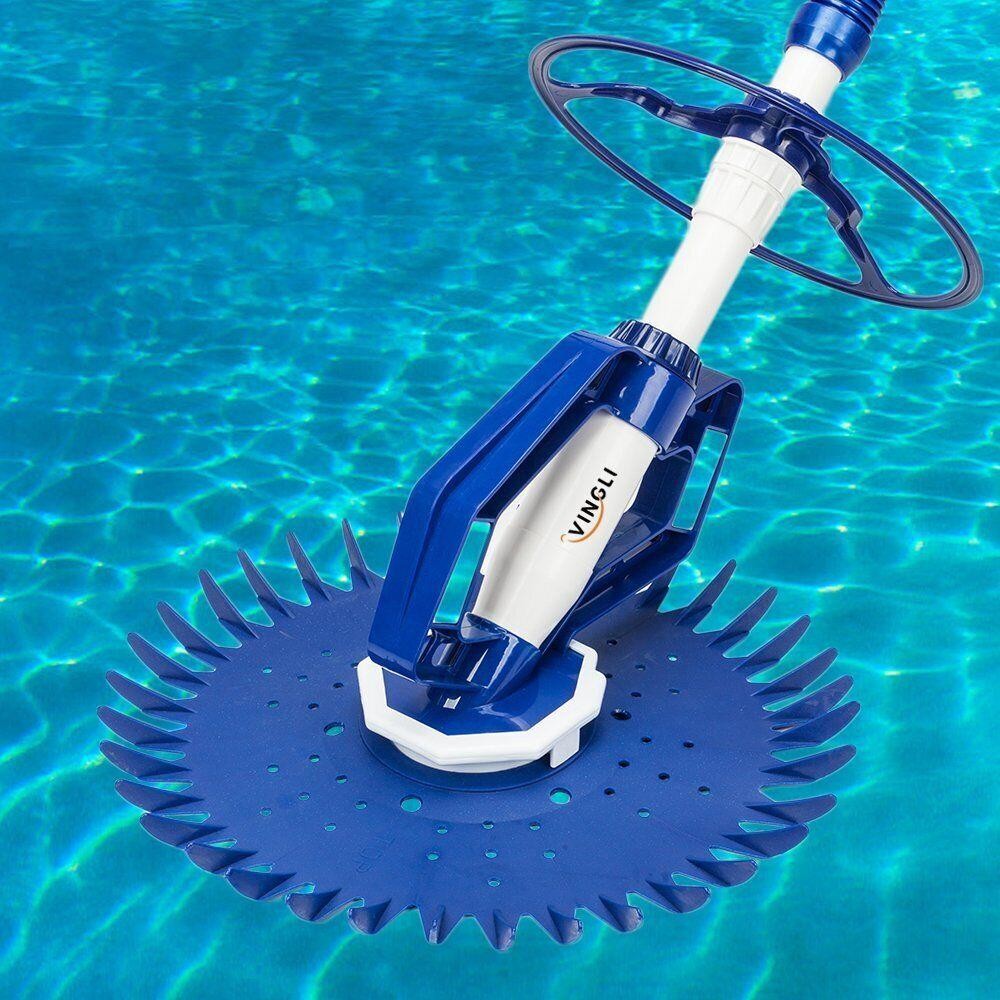 Durable Swimming Pool Automatic Cleaner Inground Above Ground Pool 10pc Hose Set