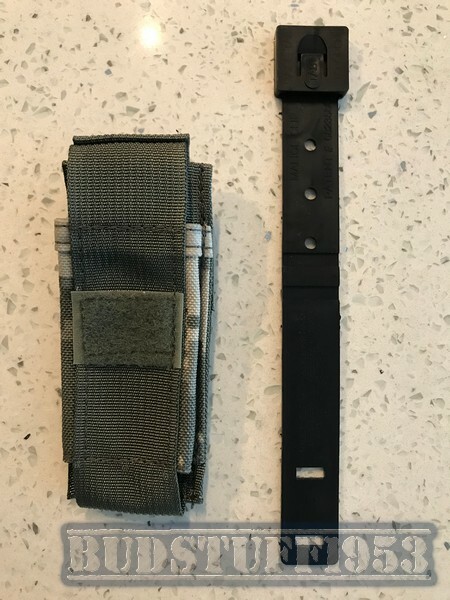 Benchmade MOLLE Pouch/Sheath-Foliage Green-Snap Closure with Malice Clip