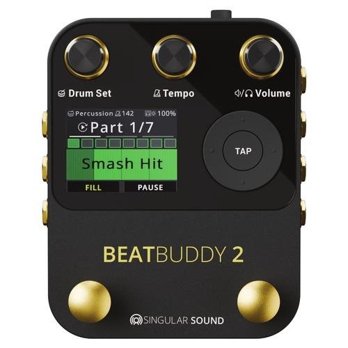 Singular Sound BeatBuddy 2 is a drummer in a guitar pedal Beat Buddy II